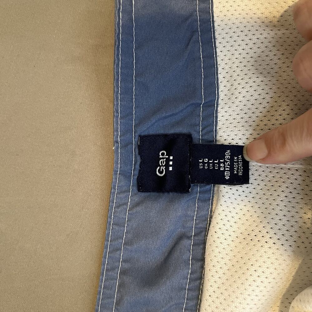 Gap Striped Board Swim Shorts Trunks Mens Large 9" Inseam - Picture 6 of 8